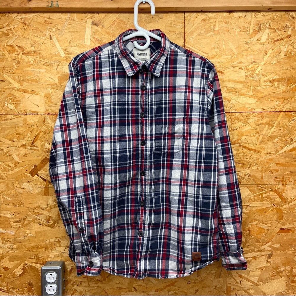 Roots quality flannel shirt in good condition